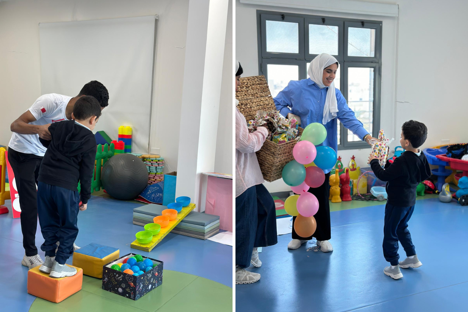 زيارة وفد من طلبة جامعة البحرين